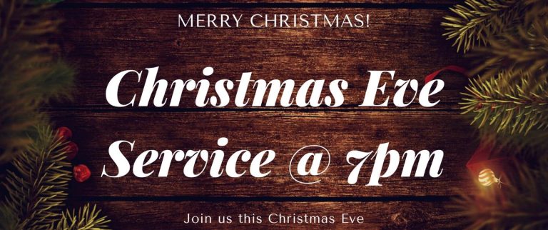 Join us on Christmas Eve!
