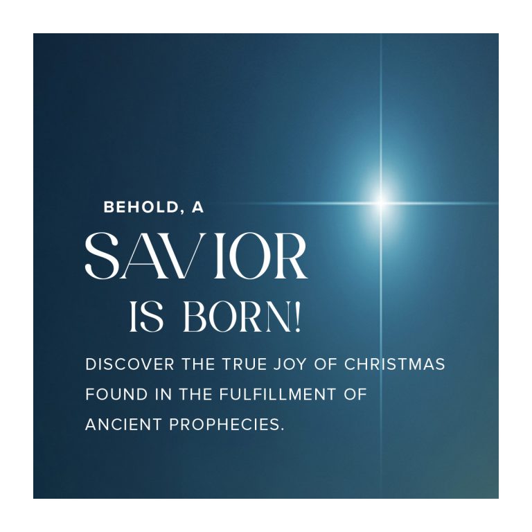 Behold a Savior Is Born Sermon Series
